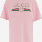 T-SHIRT IN COTONE e seta 865015 XJHUF5031 GUCCI 