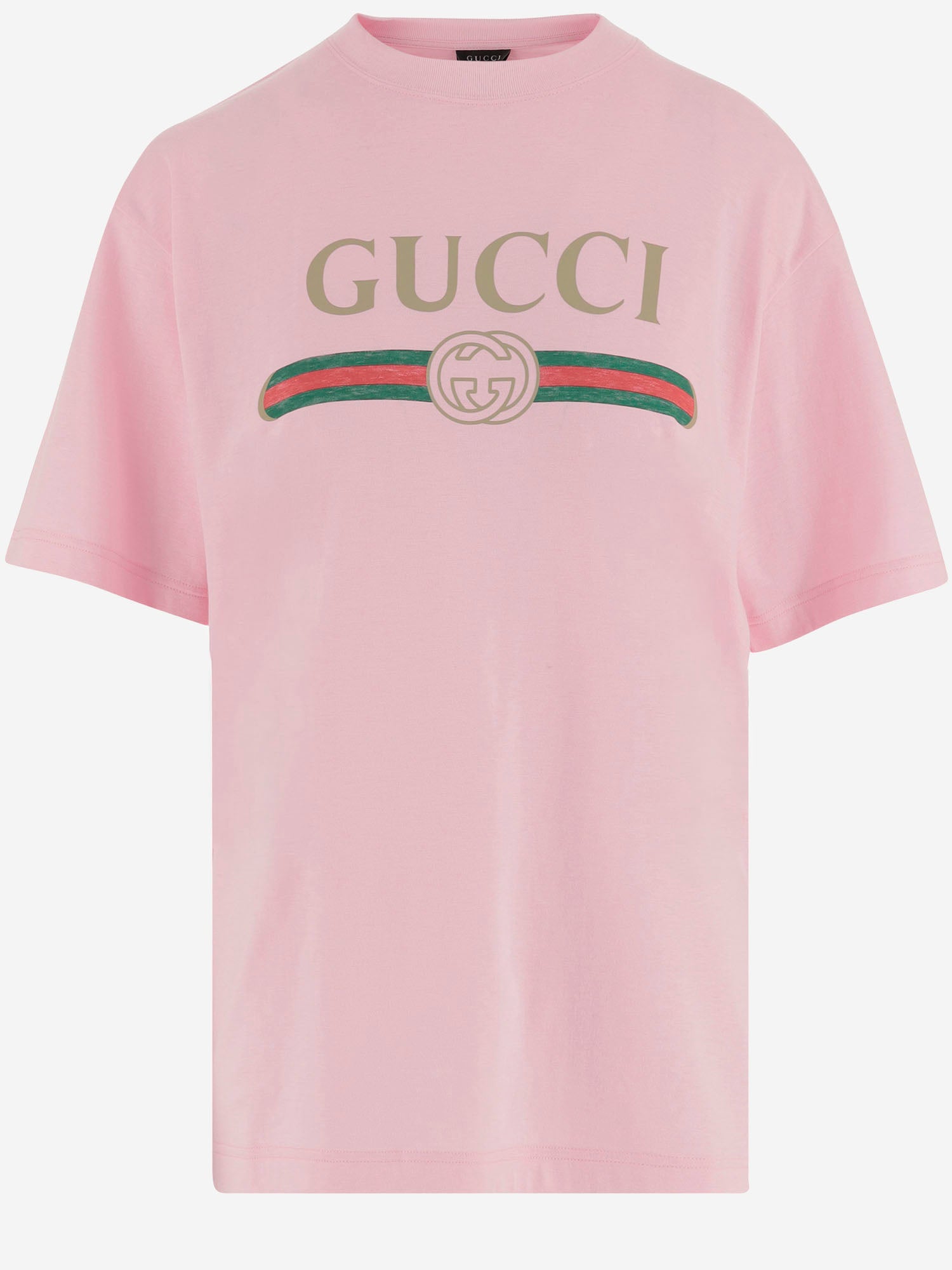 T-SHIRT IN COTONE e seta 865015 XJHUF5031 GUCCI 