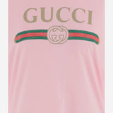 T-SHIRT IN COTONE e seta 865015 XJHUF5031 GUCCI 