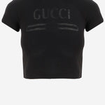T-SHIRT IN MISTO COTONE CON LOGO 865017 XJHT11000 GUCCI 