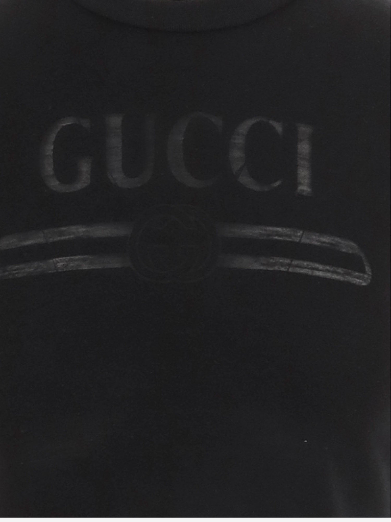 T-SHIRT IN MISTO COTONE CON LOGO 865017 XJHT11000 GUCCI 