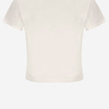 T-SHIRT IN MISTO COTONE CON LOGO 865017 XJHT19003 GUCCI 
