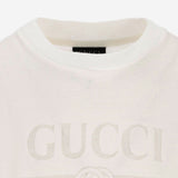 T-SHIRT IN MISTO COTONE CON LOGO 865017 XJHT19003 GUCCI 