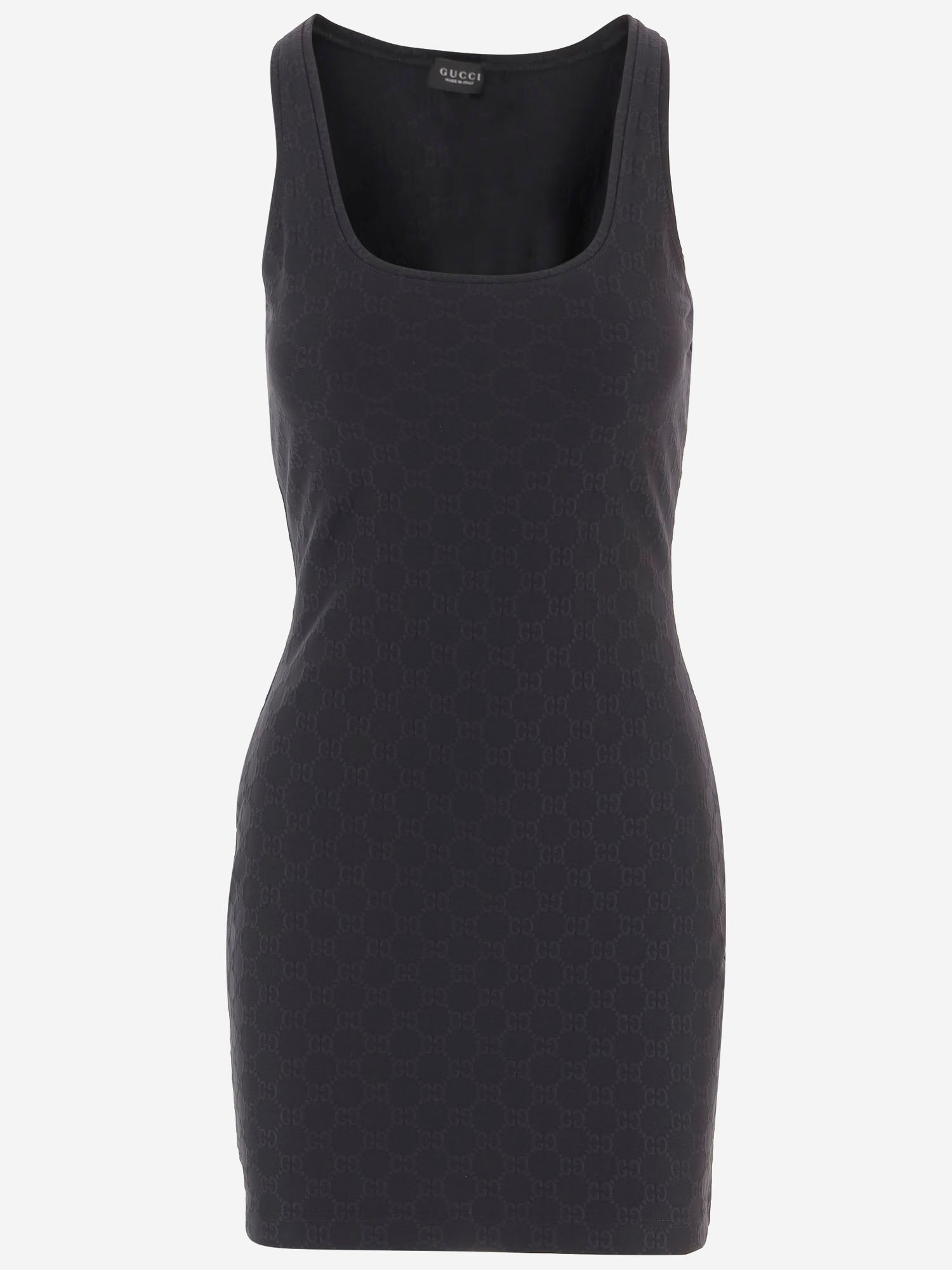 ABITO IN NYLON STRETCH CON MOTIVO GG 865171 XUAO21000 GUCCI 