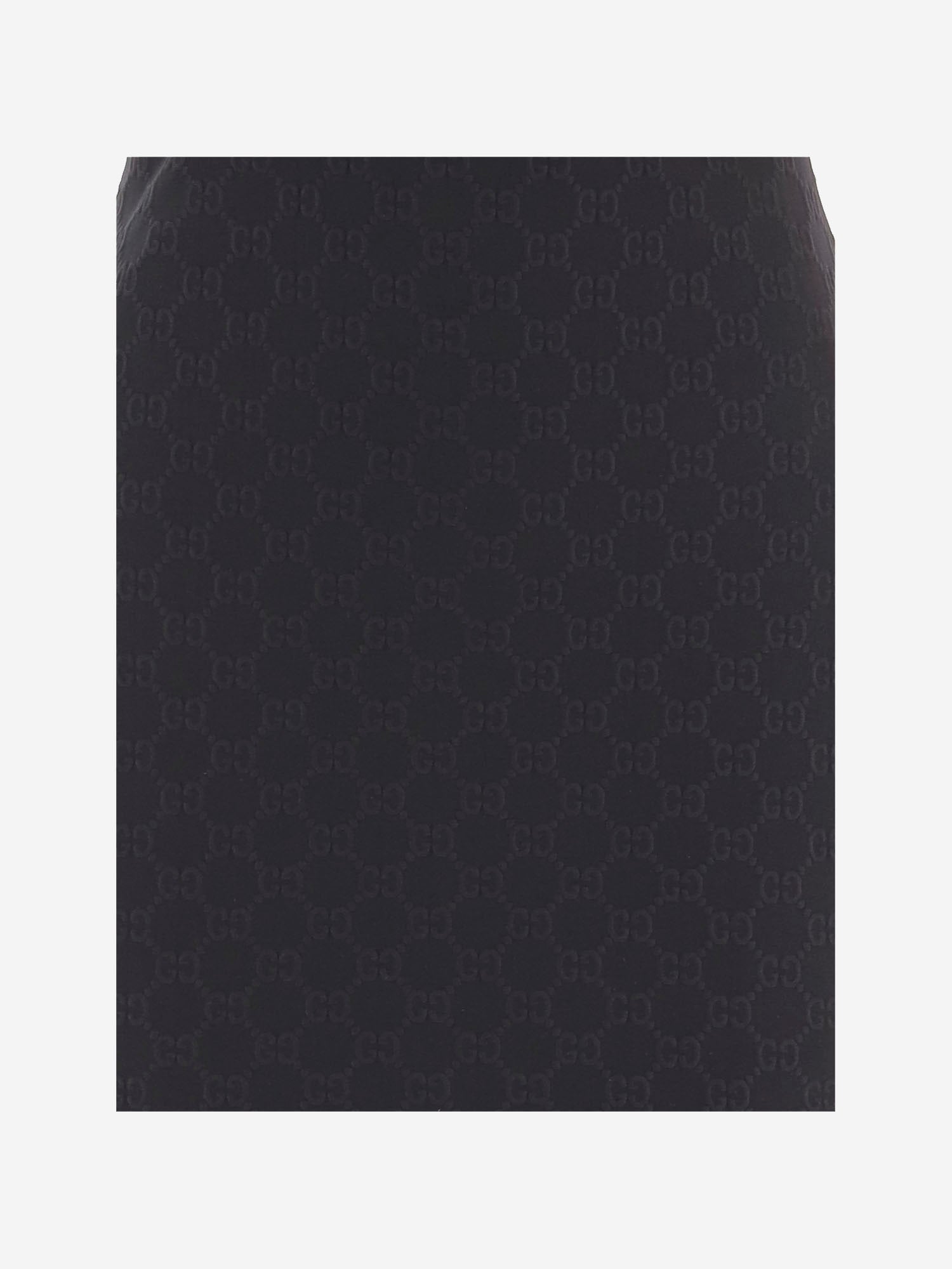 ABITO IN NYLON STRETCH CON MOTIVO GG 865171 XUAO21000 GUCCI 