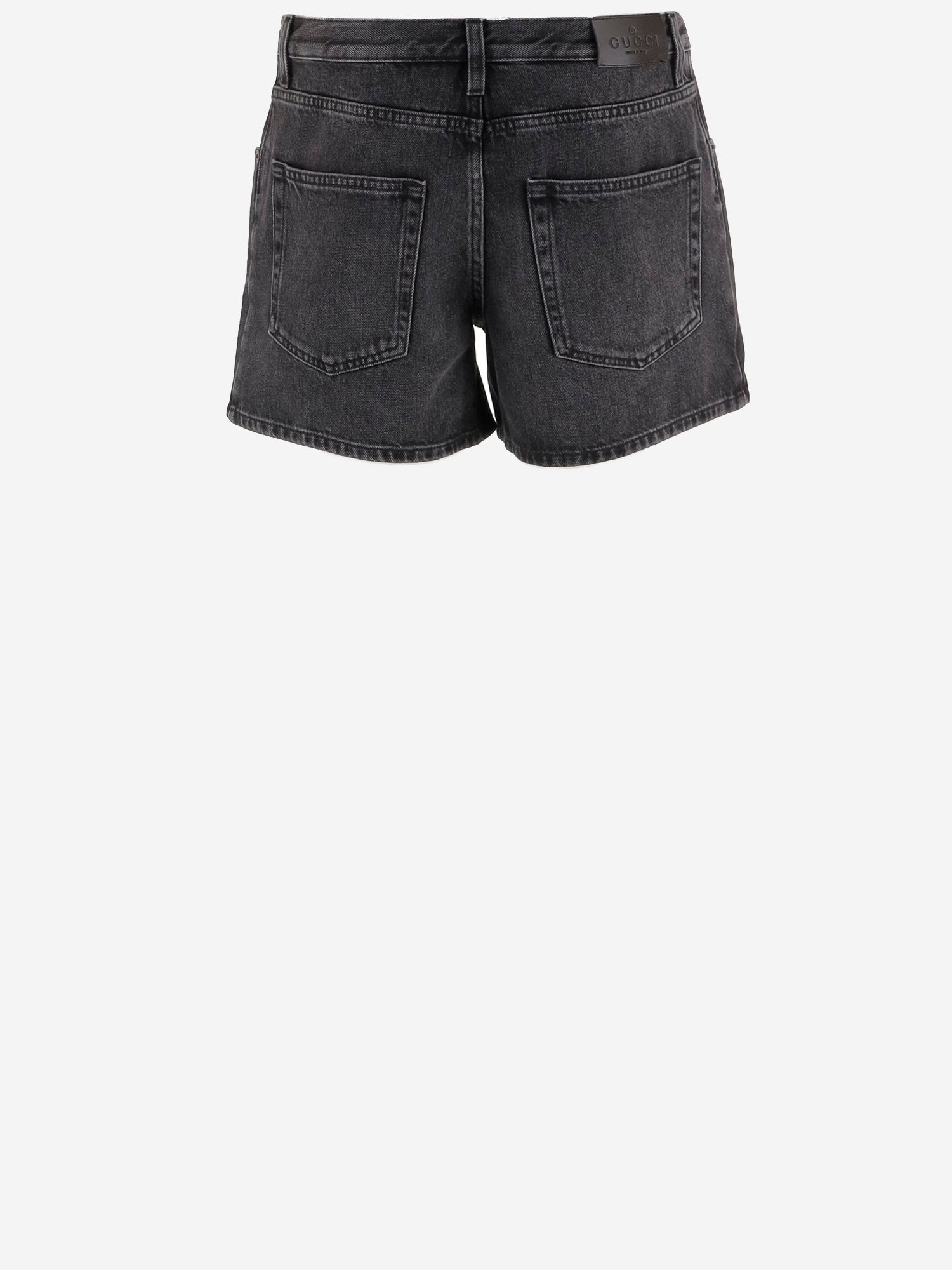 JEANS CORTI IN DENIM DI COTONE 866900 XDDF11165 GUCCI 
