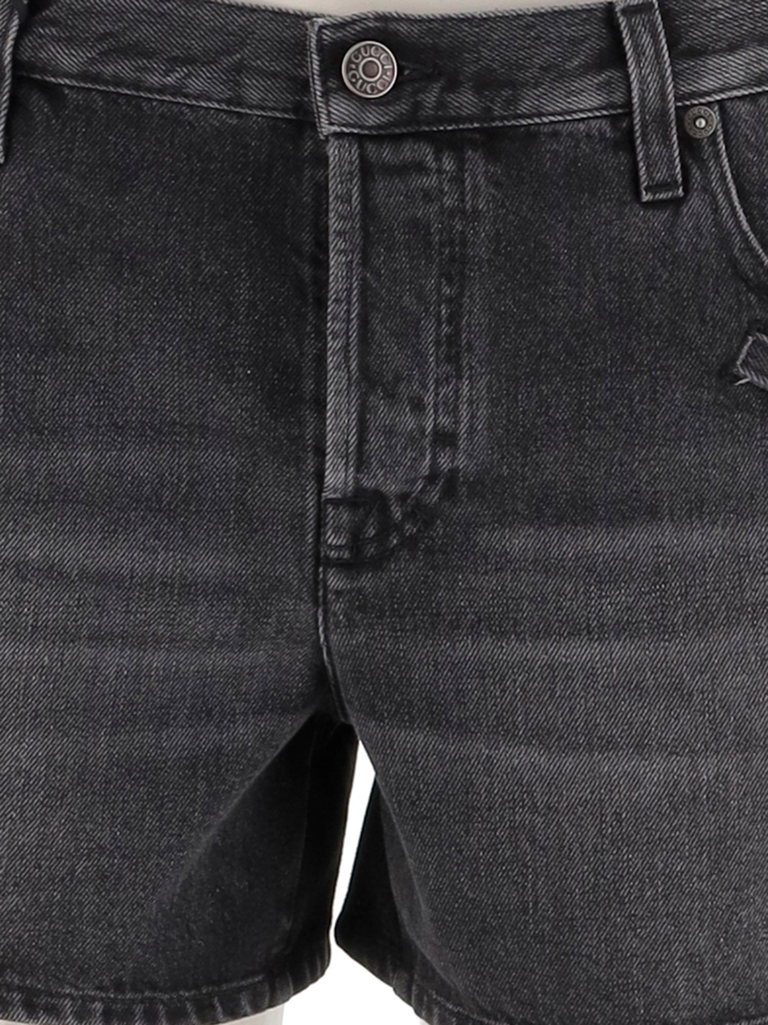 JEANS CORTI IN DENIM DI COTONE 866900 XDDF11165 GUCCI 