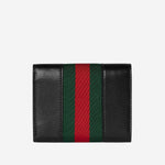 Portafoglio tri-fold Gucci Horsebit Web in pelle 867131 AAGF71053 GUCCI 