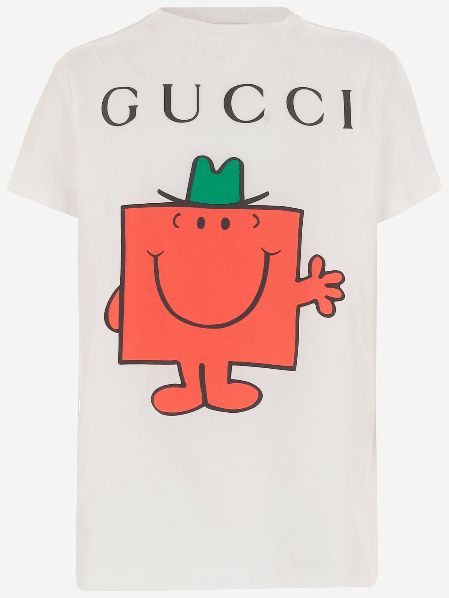 T-SHIRT IN COTONE CON STAMPA 547559 XJHPU9214 GUCCI KIDS 