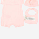 SET TUTINA BAVAGLINO E BERRETTO CON LOGO 548249 X3L645861 GUCCI KIDS 