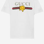 T-SHIRT IN COTONE CON STAMPA 575114 XJHPS9320 GUCCI KIDS 