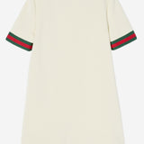 ABITO IN JERSEY DI COTONE CON MORSETTO 718772 XJHR99908 GUCCI KIDS 