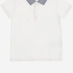 POLO IN COTONE CON COLLETTO LOGATO 810982 XJHNK9030 GUCCI KIDS 