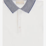 POLO IN COTONE CON COLLETTO LOGATO 810982 XJHNK9030 GUCCI KIDS 