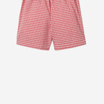PANTALONI CORTI IN COTONE A QUADRETTI 848699 XWA7X6312 GUCCI KIDS 