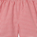 PANTALONI CORTI IN COTONE A QUADRETTI 848699 XWA7X6312 GUCCI KIDS 