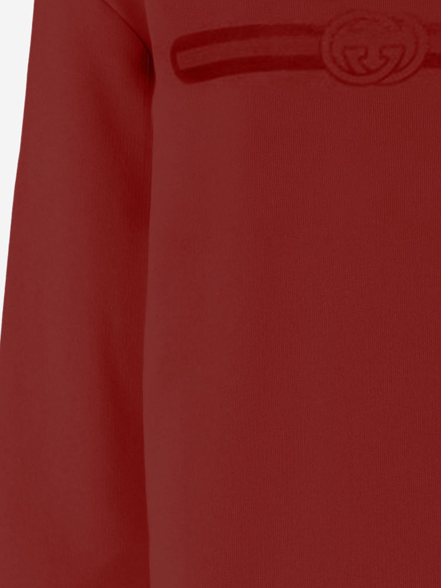 FELPA IN COTONE STRETCH CON LOGO 849011 XJHO66195 GUCCI KIDS 