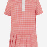 ABITO IN COTONE STRETCH CON MOTIVO A QUADRI 849619 XWA8N6312 GUCCI KIDS 