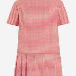 ABITO IN COTONE STRETCH CON MOTIVO A QUADRI 849619 XWA8N6312 GUCCI KIDS 
