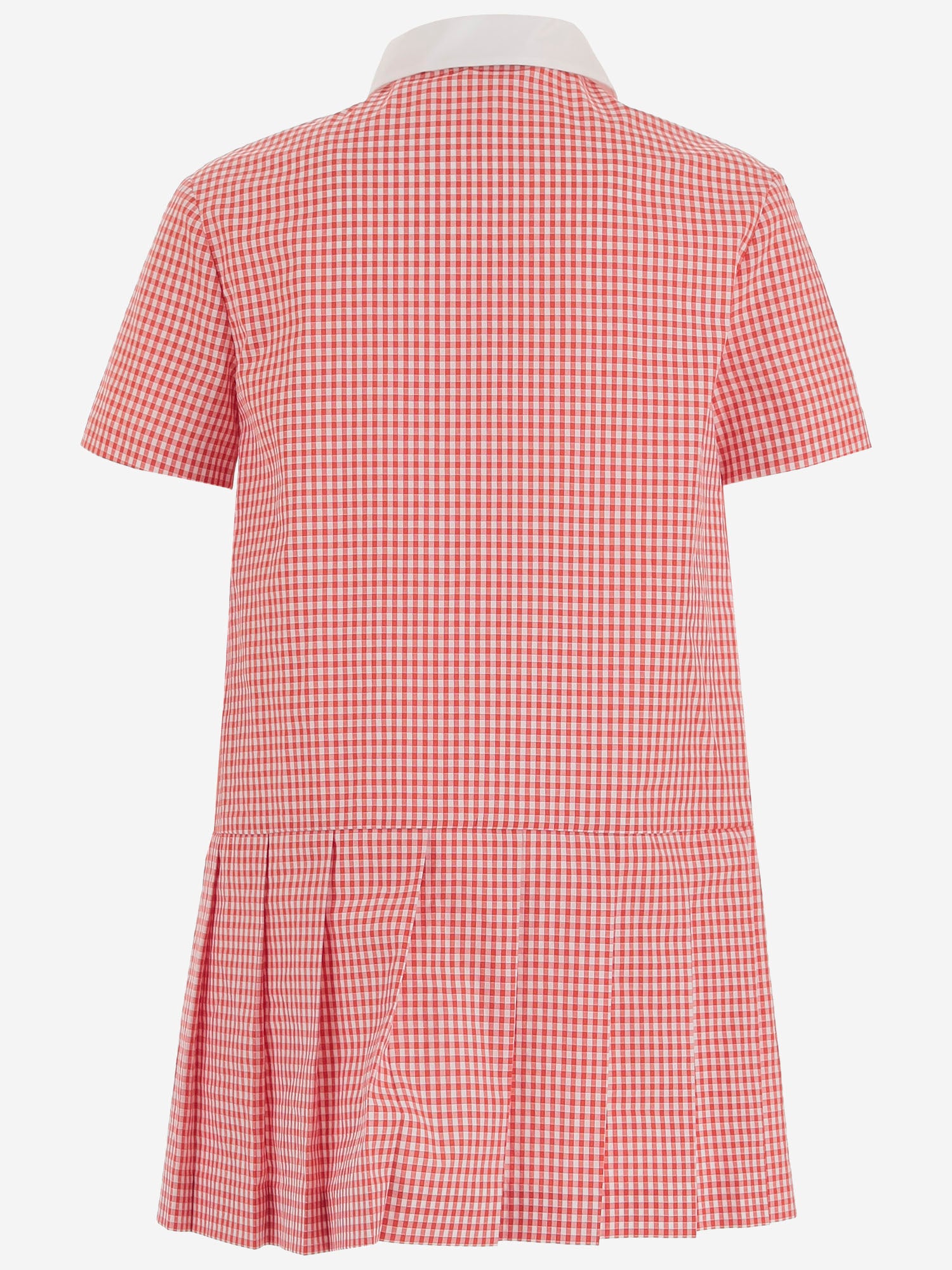 ABITO IN COTONE STRETCH CON MOTIVO A QUADRI 849619 XWA8N6312 GUCCI KIDS 