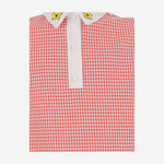 ABITO IN COTONE STRETCH CON MOTIVO A QUADRI 849619 XWA8N6312 GUCCI KIDS 