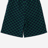 PANTALONI CORTI IN COTONE CON MOTIVO GG 849680 XJHA94085 GUCCI KIDS 