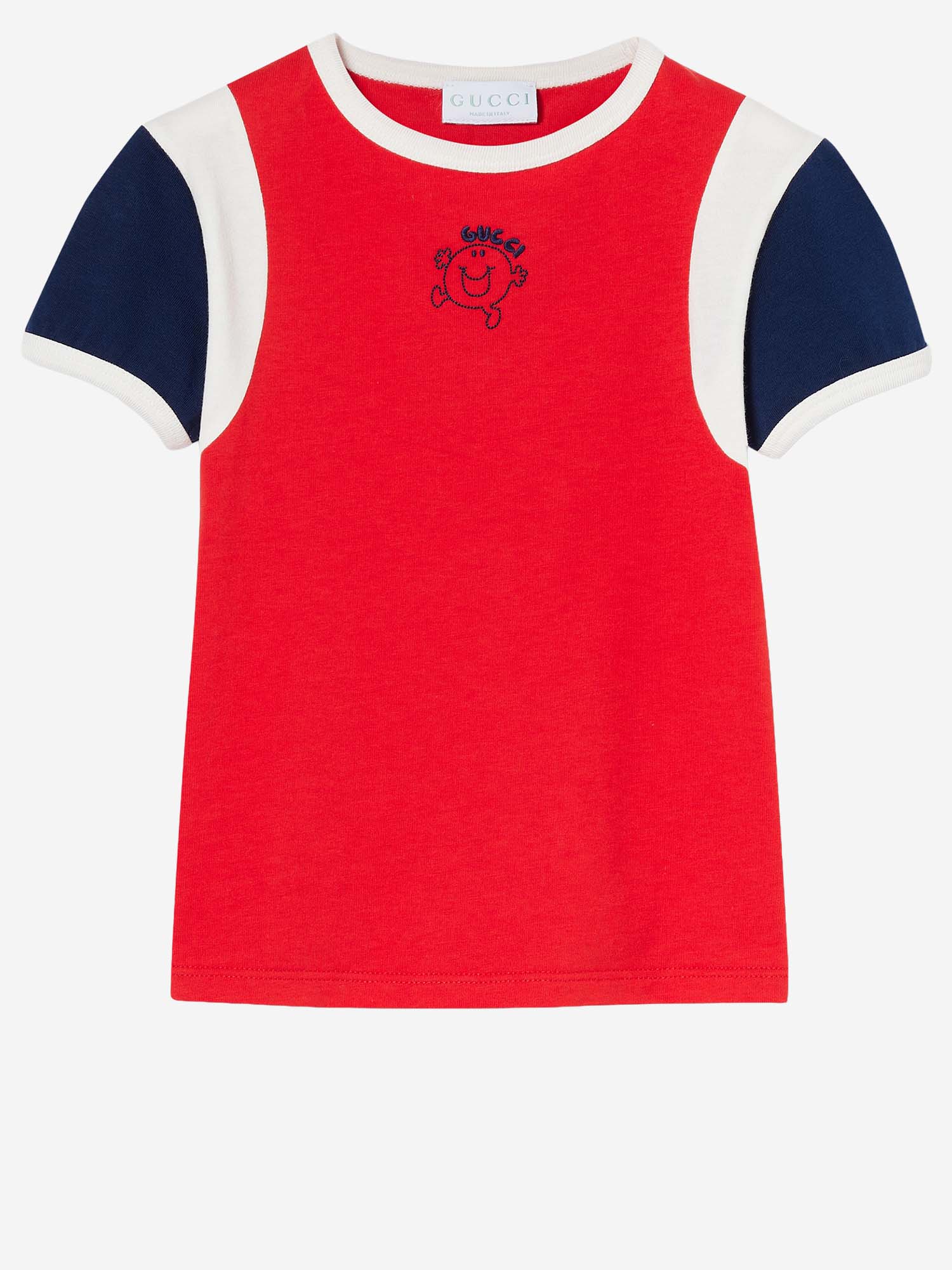T-SHIRT IN COTONE CON LOGO 849859 XJHSP6024 GUCCI KIDS 