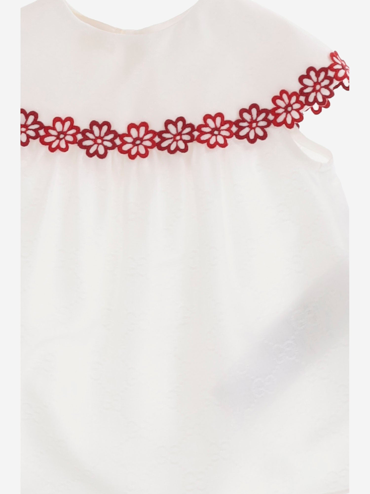 CAMICIA IN COTONE CON MOTIVO FLOREALE 851809 ZAF039541 GUCCI KIDS 