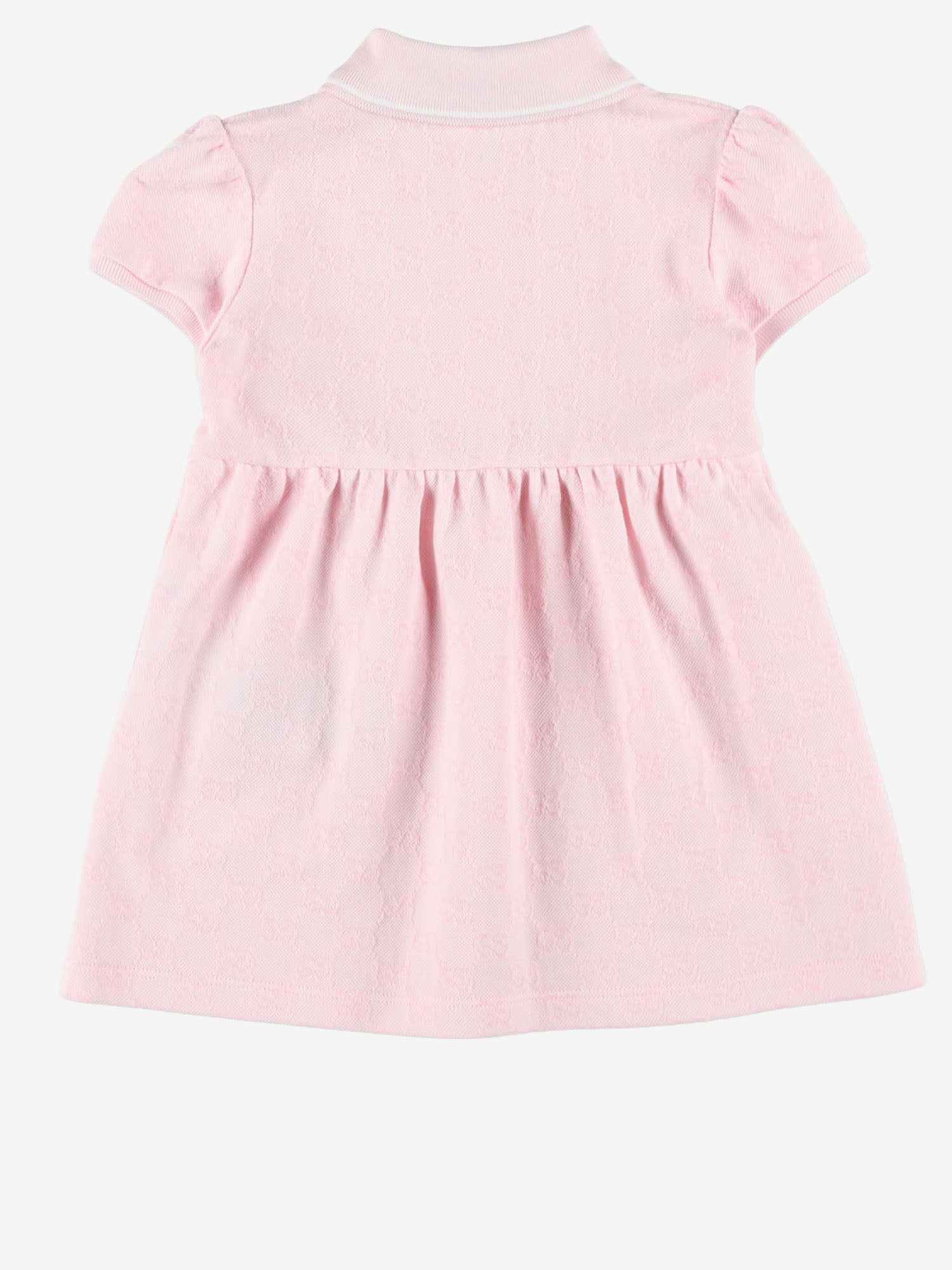 ABITO IN COTONE CON COLLETTO CLASSICO 852824 XJHBA5399 GUCCI KIDS 