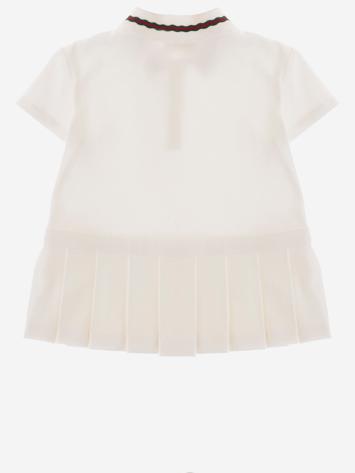 ABITO IN COTONE STRETCH CON NASTRO WEB 852838 XJHRS9024 GUCCI KIDS 