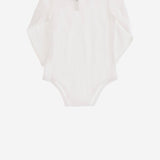 Body in cotone stretch con nastro web 853331 XJGXV9250 GUCCI KIDS 