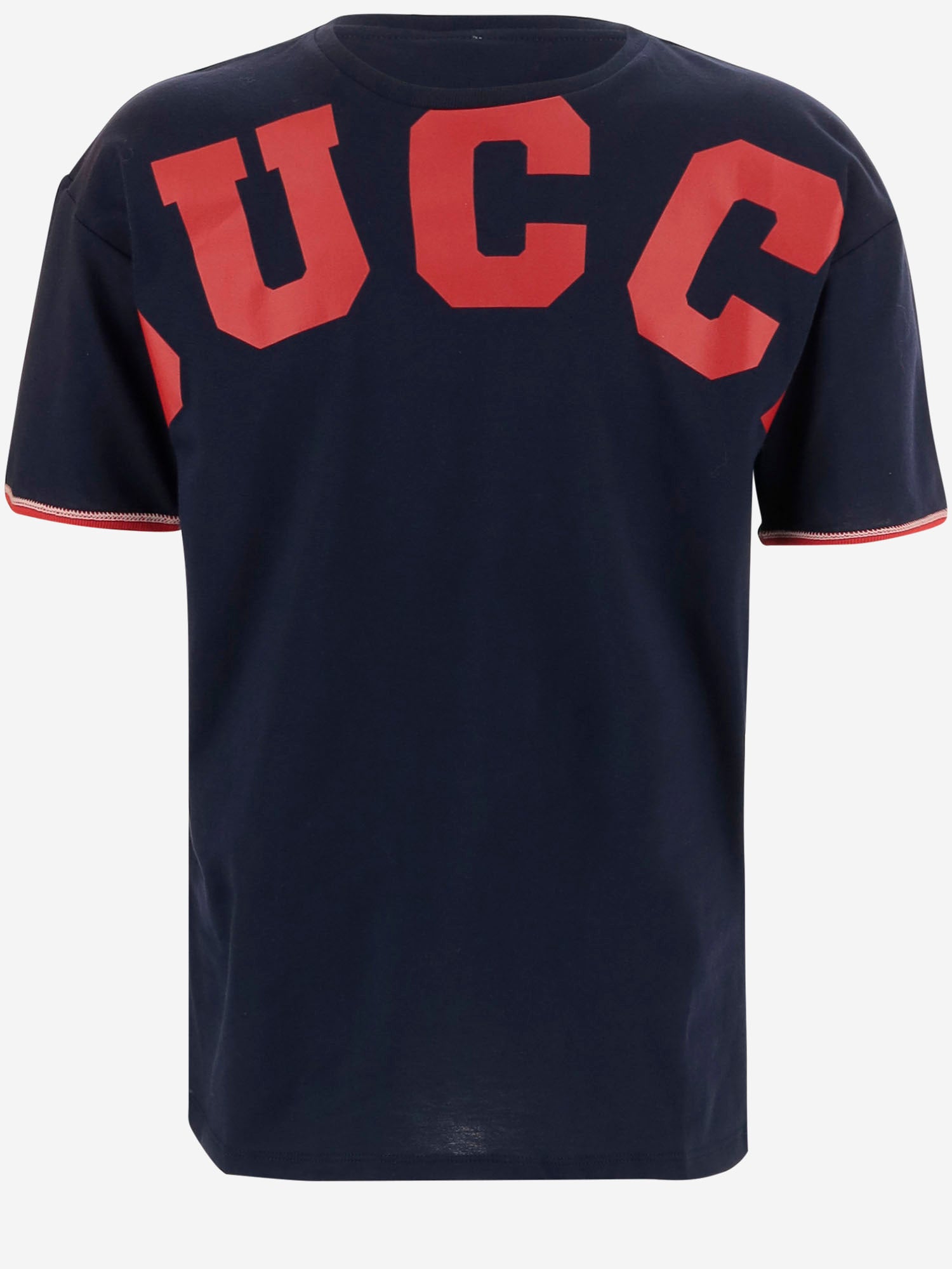 T-SHIRT IN COTONE CON STAMPA MAXI 855823 XJHPQ4585 GUCCI KIDS 