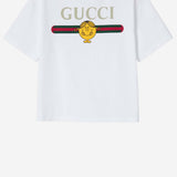 T-SHIRT IN COTONE CON STAMPA 857205 XJHRG9320 GUCCI KIDS 