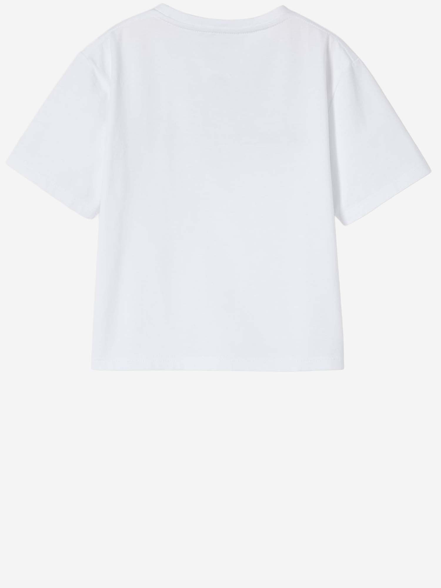 T-SHIRT IN COTONE CON STAMPA 857205 XJHRG9320 GUCCI KIDS 