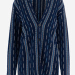 CARDIGAN BAJA EVERYWHERE IN CASHMERE U30110DM NAVCO GUEST IN RESIDENCE 