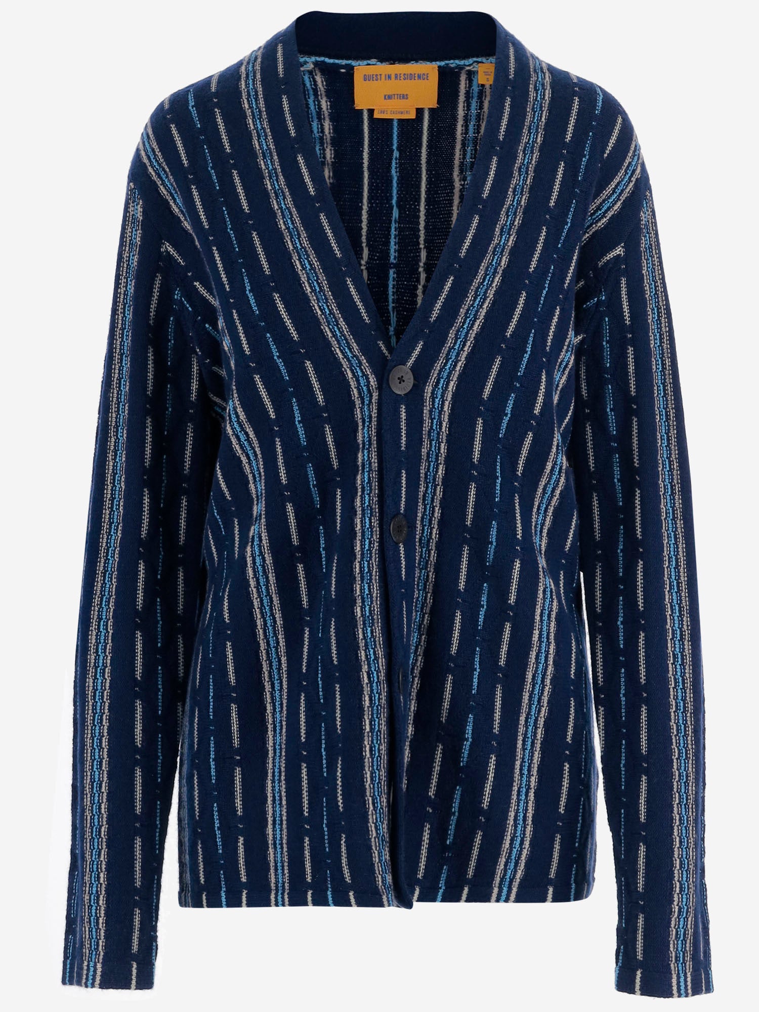 CARDIGAN BAJA EVERYWHERE IN CASHMERE U30110DM NAVCO GUEST IN RESIDENCE 