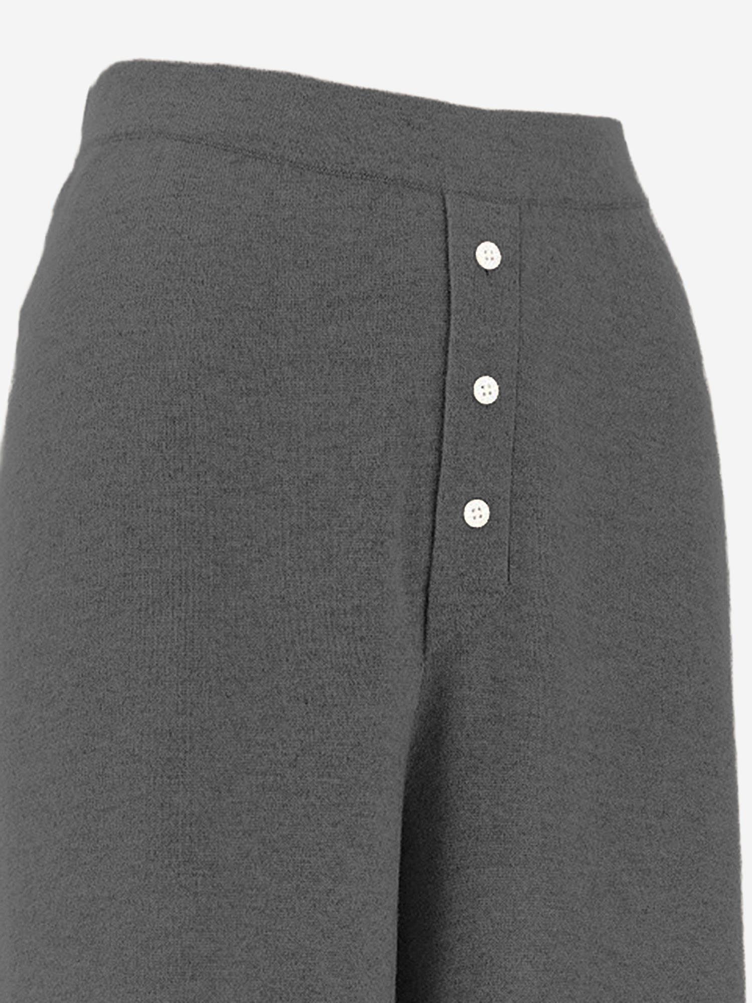 Pantaloni Everywhere in cashmere W10210JL CHAR GUEST IN RESIDENCE 
