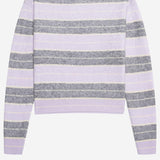 MAGLIONE IN CASHMERE CON MOTIVO A RIGHE W37910JM DUSCO GUEST IN RESIDENCE 