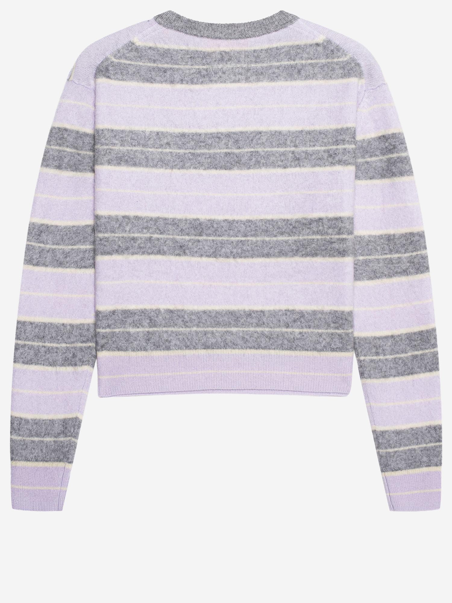 MAGLIONE IN CASHMERE CON MOTIVO A RIGHE W37910JM DUSCO GUEST IN RESIDENCE 