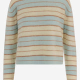 MAGLIONE IN CASHMERE CON MOTIVO A RIGHE W37910JM SEACO GUEST IN RESIDENCE 