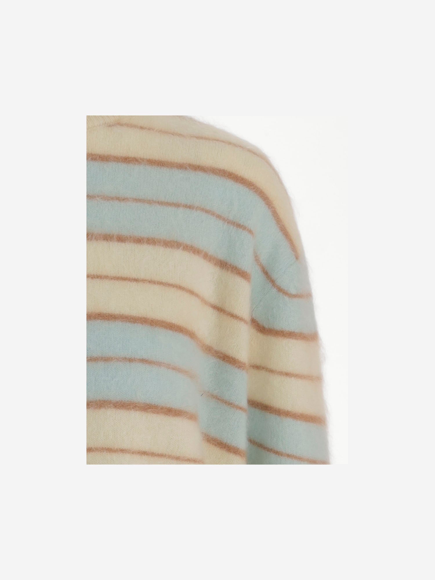 MAGLIONE IN CASHMERE CON MOTIVO A RIGHE W37910JM SEACO GUEST IN RESIDENCE 