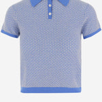 POLO PIQUE SHRUNKEN IN CASHMERE W39011WF AMSAICO GUEST IN RESIDENCE 