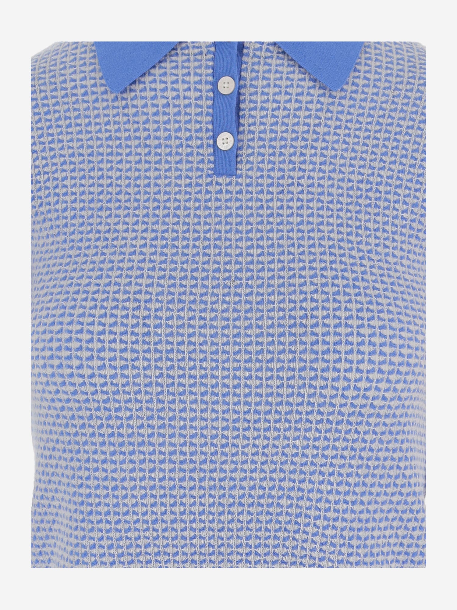 POLO PIQUE SHRUNKEN IN CASHMERE W39011WF AMSAICO GUEST IN RESIDENCE 