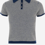POLO PIQUE SHRUNKEN IN CASHMERE W39011WF NAVCO GUEST IN RESIDENCE 