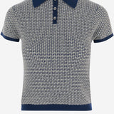 POLO PIQUE SHRUNKEN IN CASHMERE W39011WF NAVCO GUEST IN RESIDENCE 