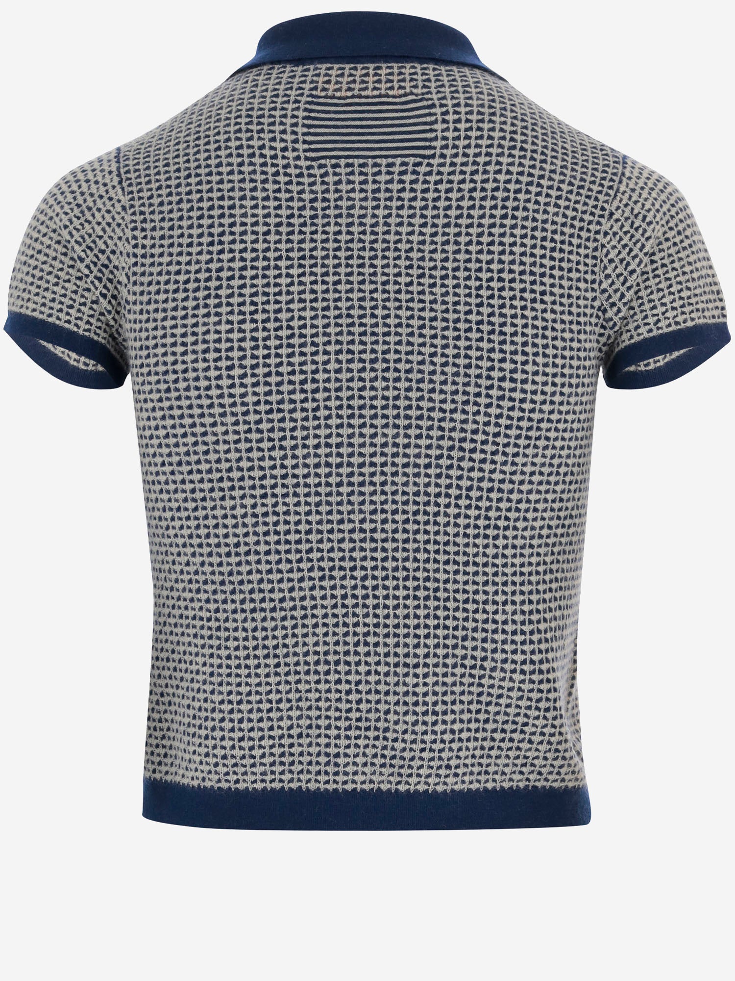 POLO PIQUE SHRUNKEN IN CASHMERE W39011WF NAVCO GUEST IN RESIDENCE 