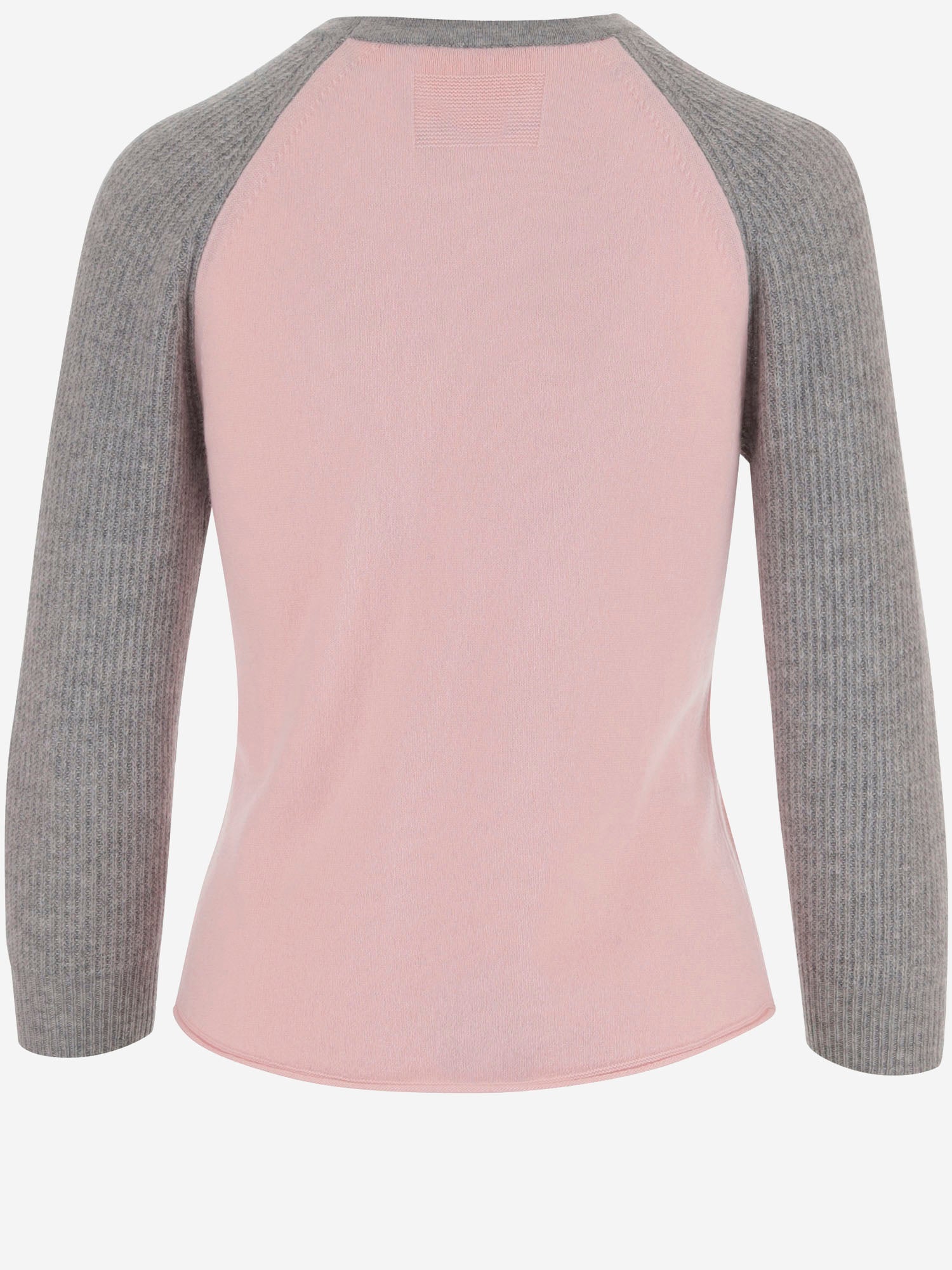 MAGLIA IN CASHMERE BICOLORE W40610JL PWPNKHGR GUEST IN RESIDENCE 