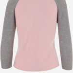 MAGLIA IN CASHMERE BICOLORE W40610JL PWPNKHGR GUEST IN RESIDENCE 