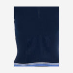 POLO MARCELLA IN COTONE E CASHMERE W41330JM NAV GUEST IN RESIDENCE 