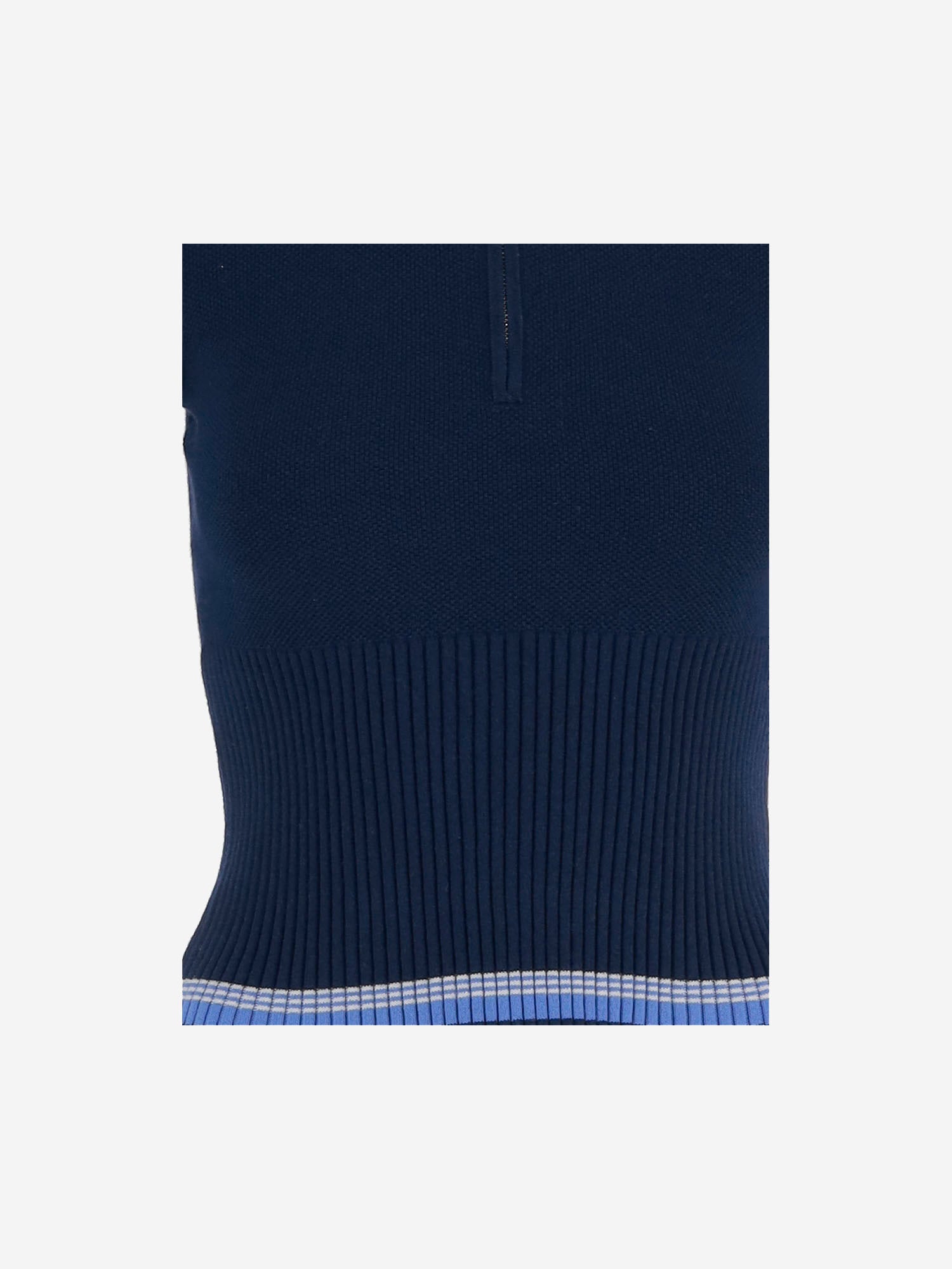 POLO MARCELLA IN COTONE E CASHMERE W41330JM NAV GUEST IN RESIDENCE 